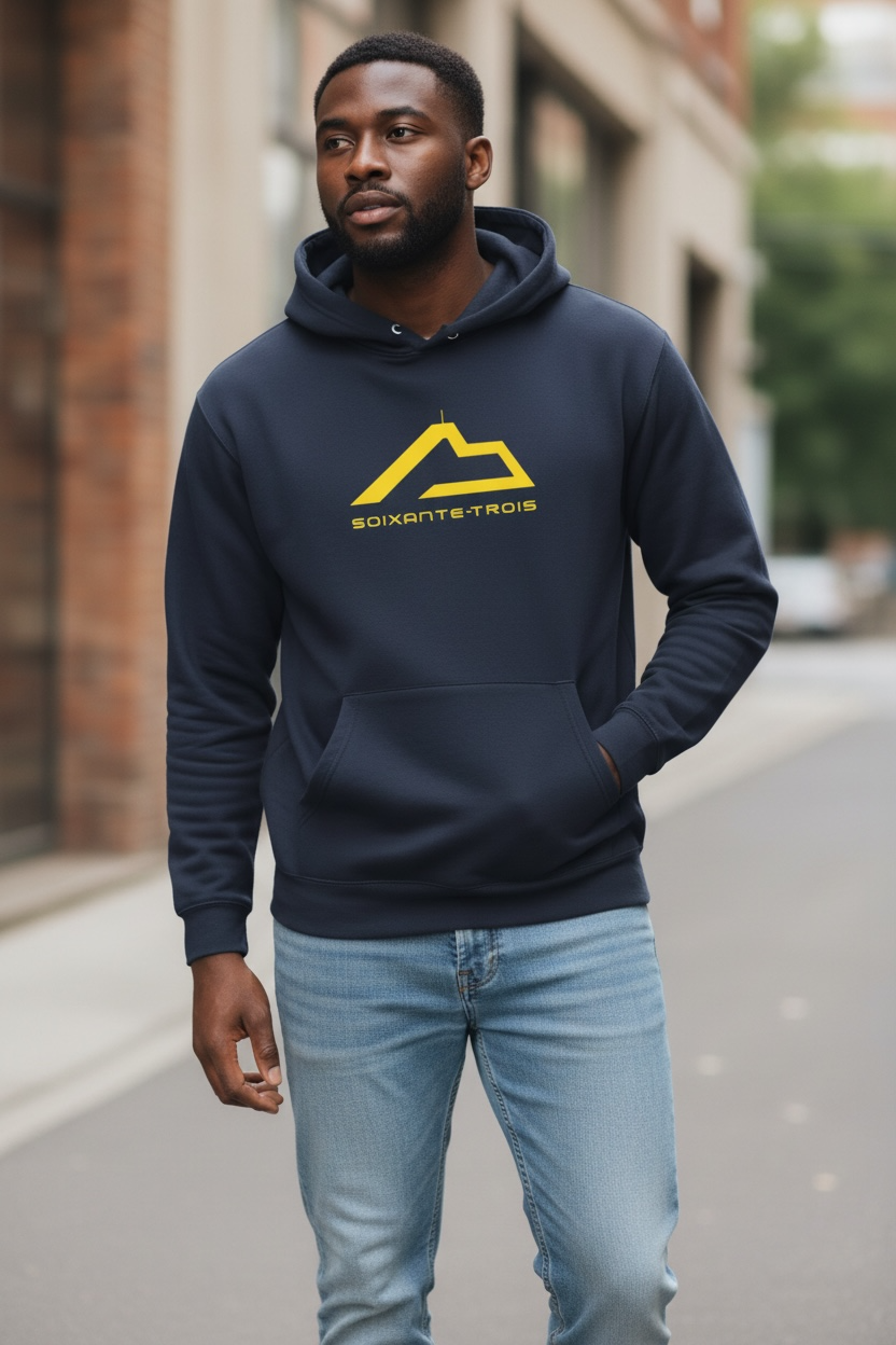 Sweat à capuche Soixante-Trois design standard