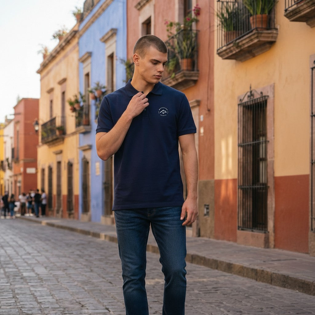 Polo Soixante-Trois design brodé