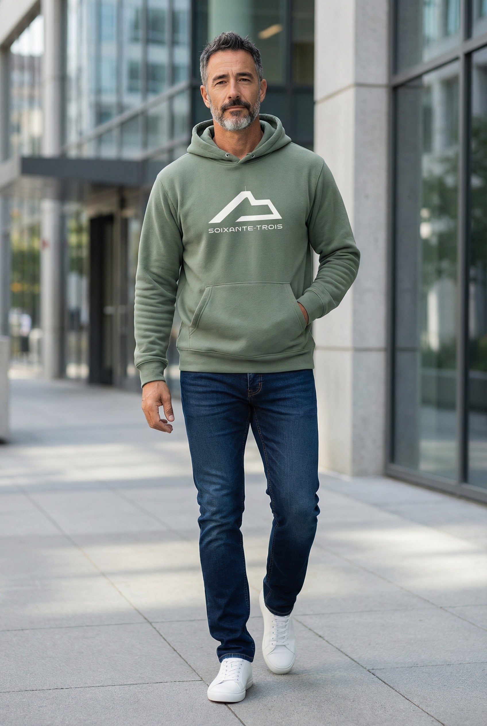 Sweat à capuche Soixante-Trois design standard