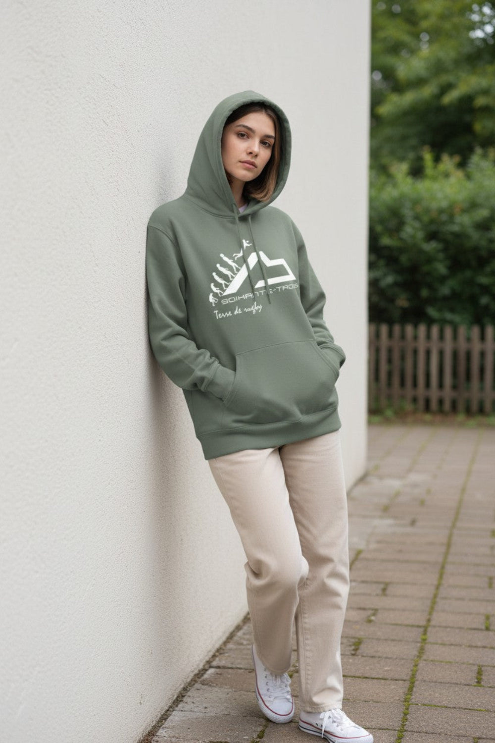 Sweat à capuche Soixante-Trois design Rugby Evolution