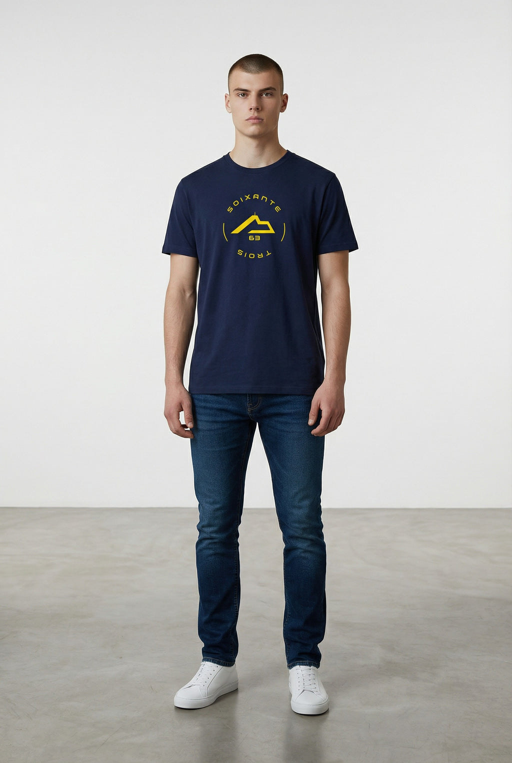 T-shirt Soixante-Trois design rond