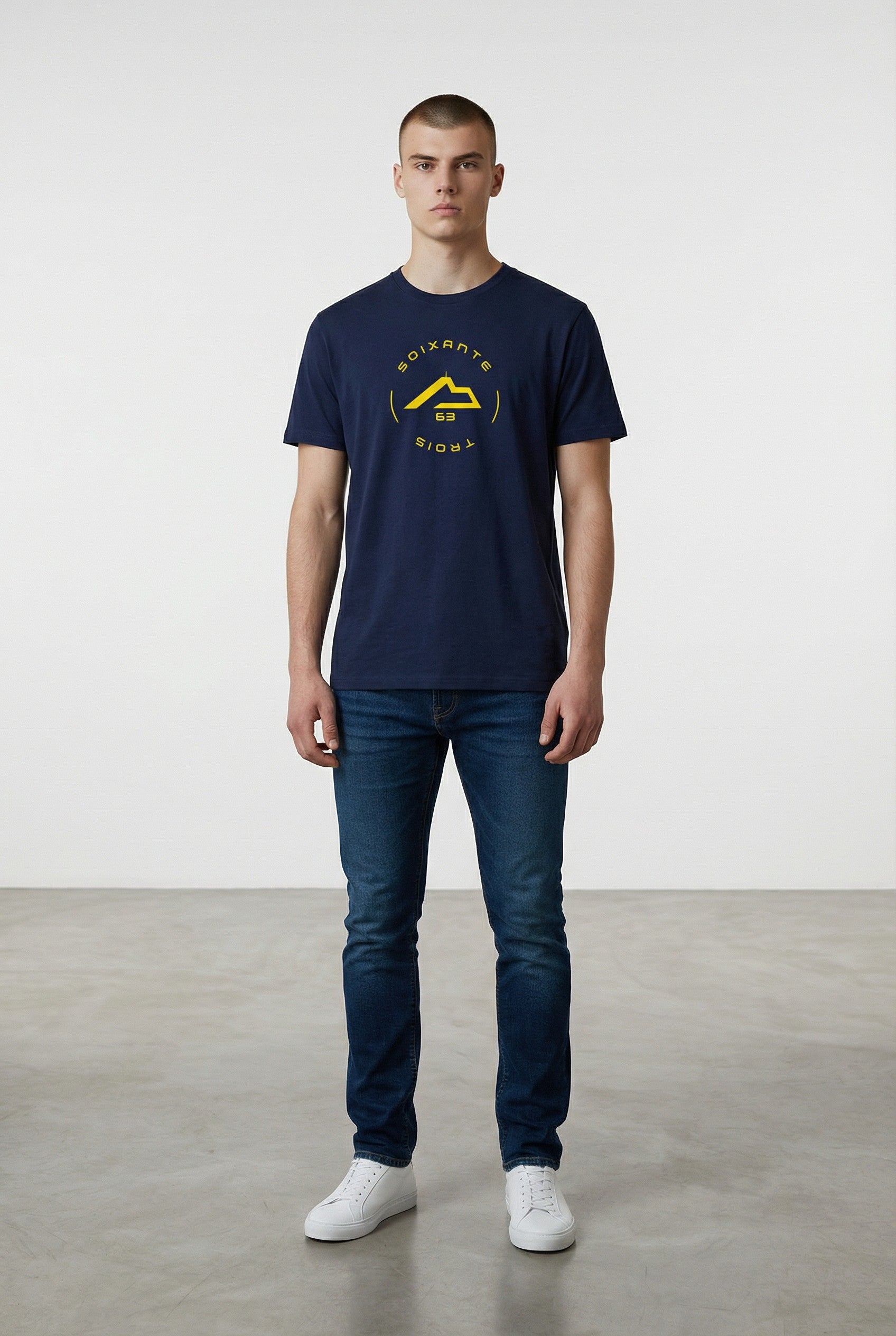 T-shirt Soixante-Trois design rond