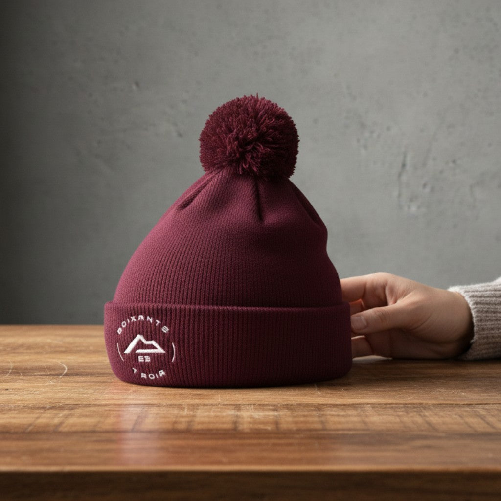 Bonnet avec pompon
