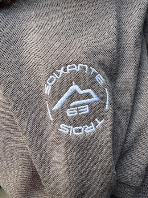 Polo Soixante-Trois design brodé