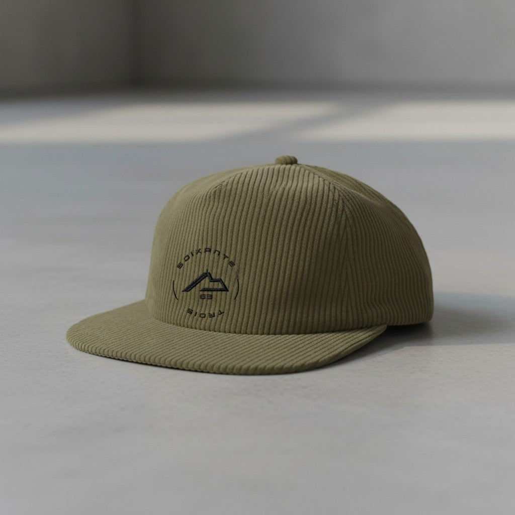Casquette velours côtelé
