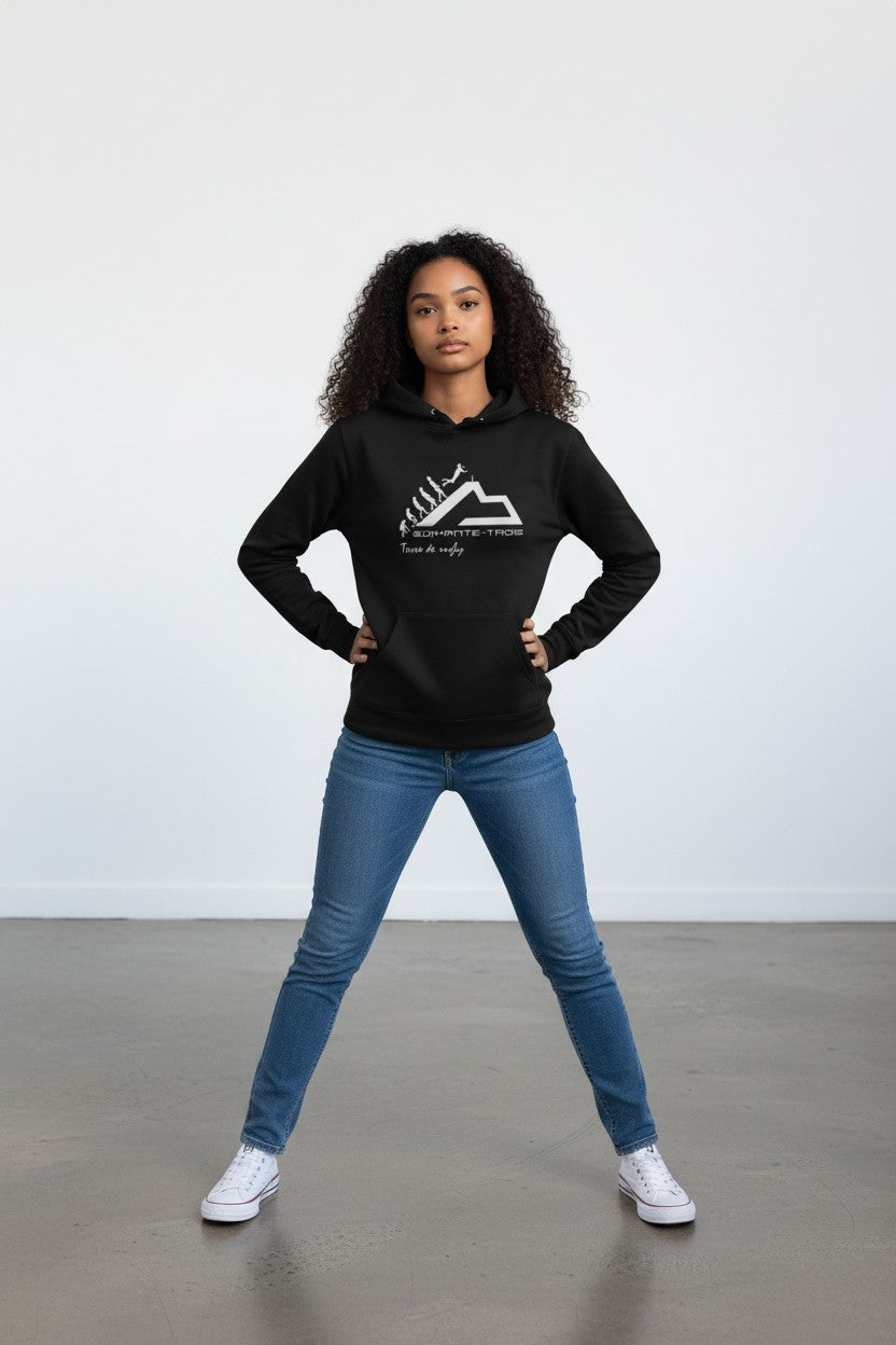 Sweat à capuche Soixante-Trois design Rugby Evolution