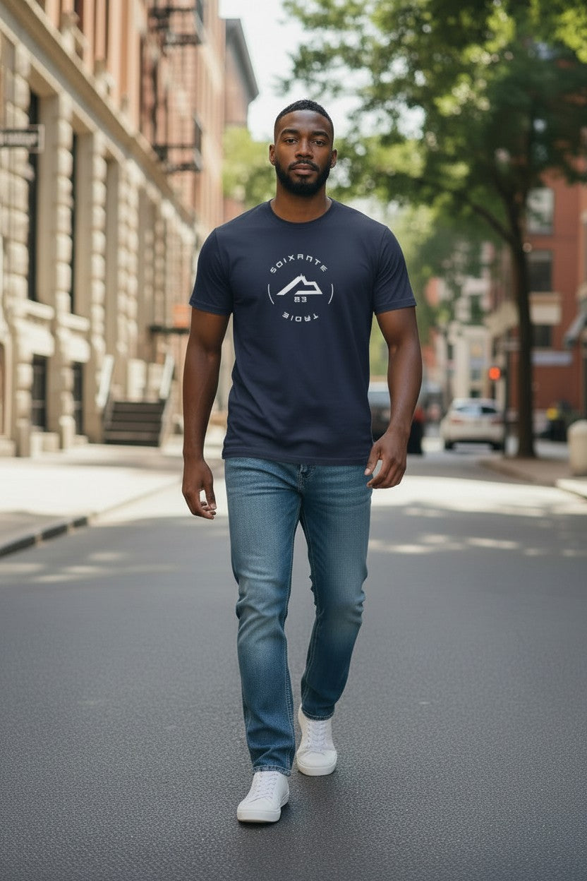 T-shirt Soixante-Trois design rond